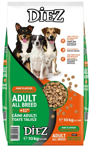DIEZ Adult All Breed ȘUNCĂ  (+1an)